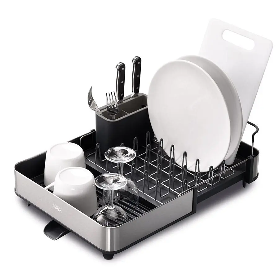 Joseph Joseph Extend Steel Dish Rack - Grey