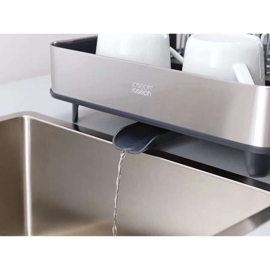 Joseph Joseph Extend Steel Dish Rack - Grey