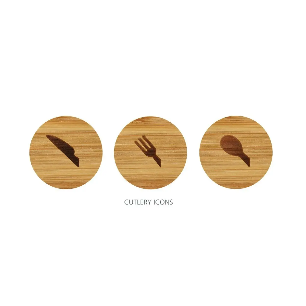 Joseph Joseph DrawerStore Bamboo Compact Cutlery Organiser