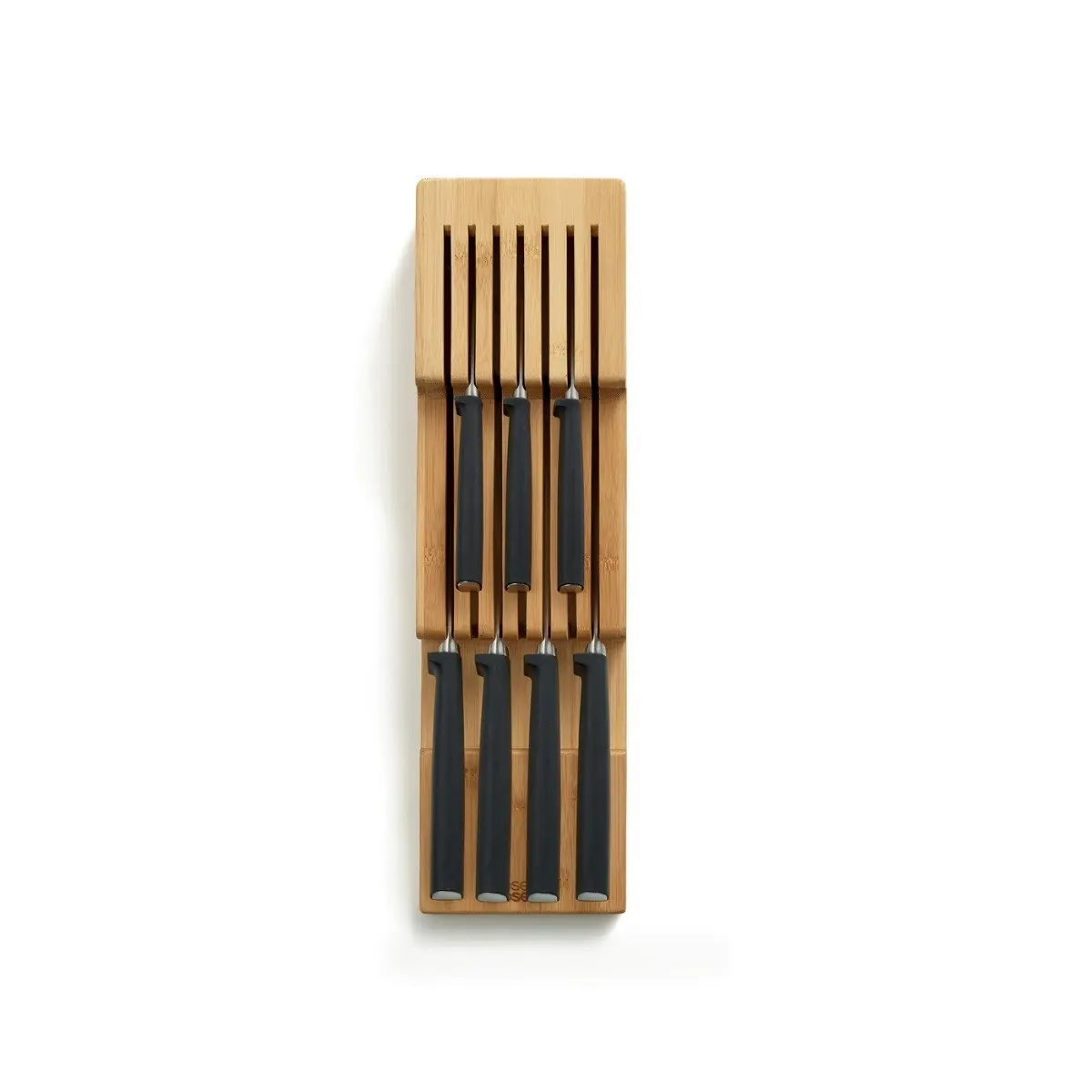 Joseph Joseph DrawerStore Bamboo 2 Tier Knife Organiser