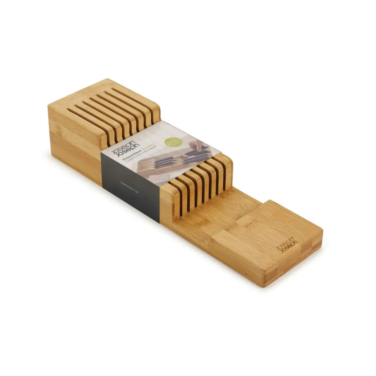 Joseph Joseph DrawerStore Bamboo 2 Tier Knife Organiser