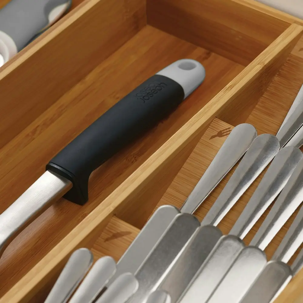 Joseph Joseph DrawerStore Bamboo Cutlery&#44; Utensil & Gadget Organiser