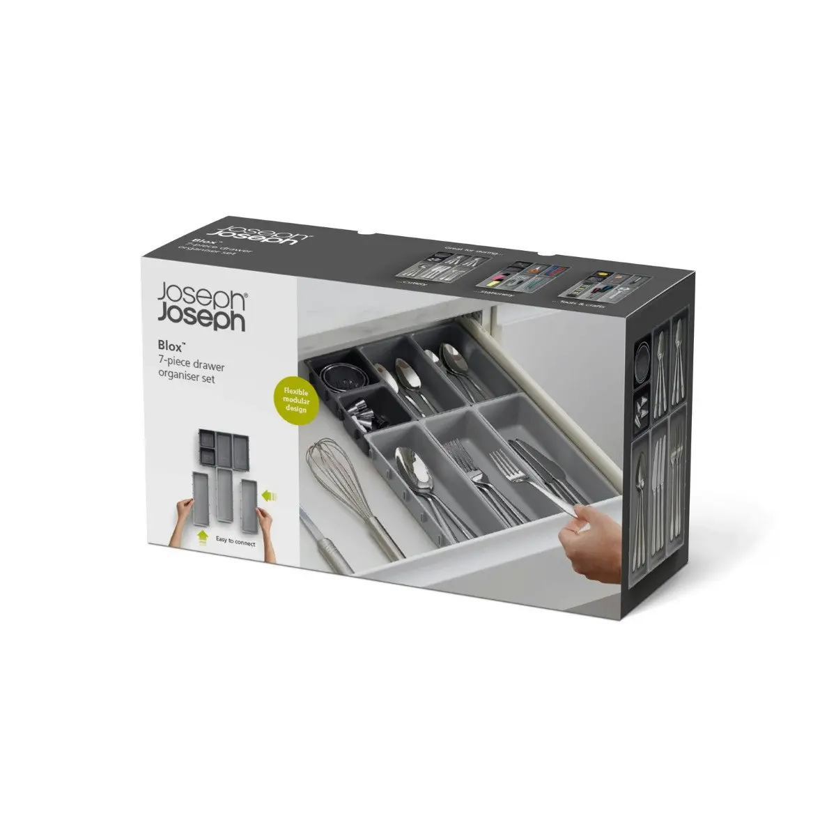 Joseph Joseph Blox 7 Piece Drawer Organiser Set