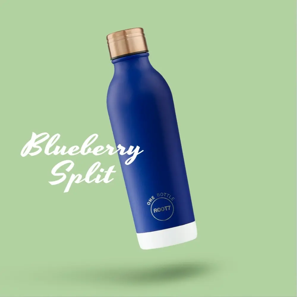 Root7 OneBottle 500ml Drink Bottle - Blueberry Split