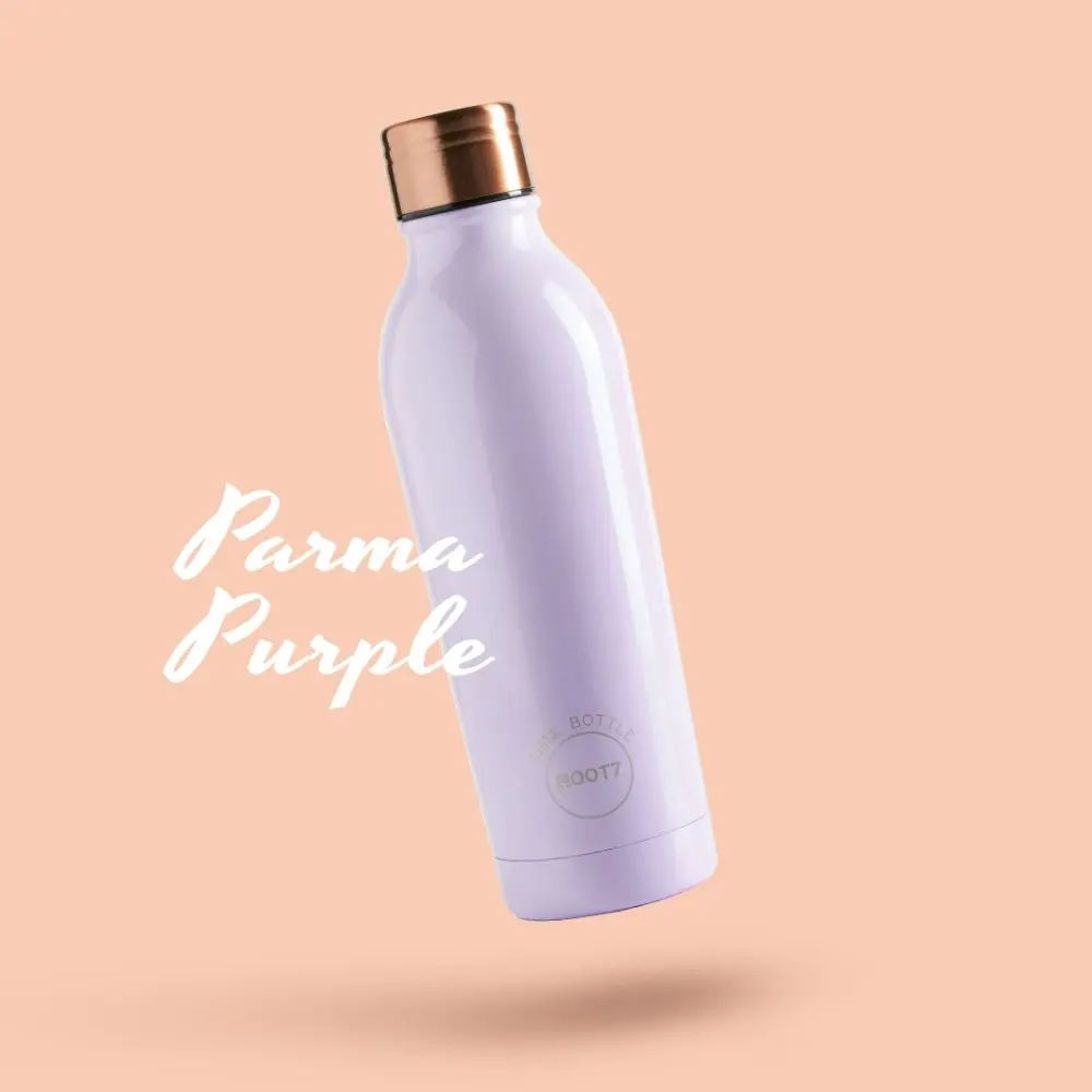 Root7 OneBottle 500ml Drink Bottle - Parma Purple