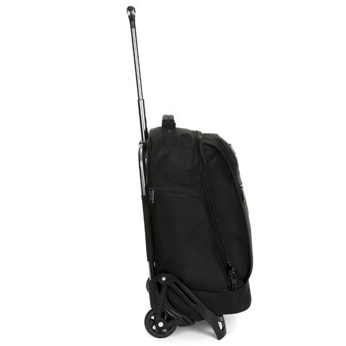 Suissewin Swiss Wheeled Bag Lightweight Big Wheels Carry On Travel Suitcase Rolling Tote SN19350 Black