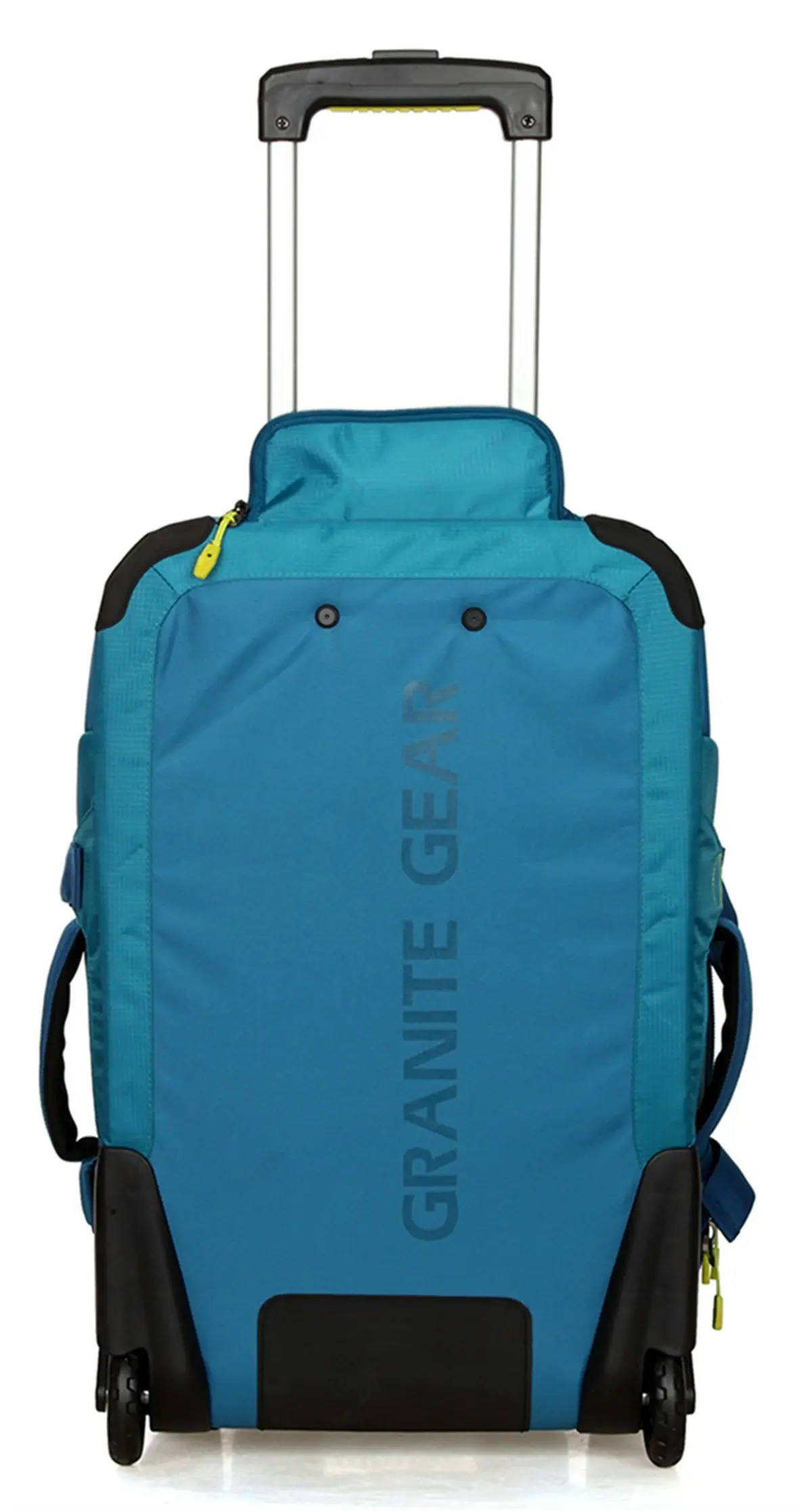 Granite Gear Wheeled Duffle With Backpack Strap Suitcase Luggage Tote Carry On Sofecase G2022-5003 Blue