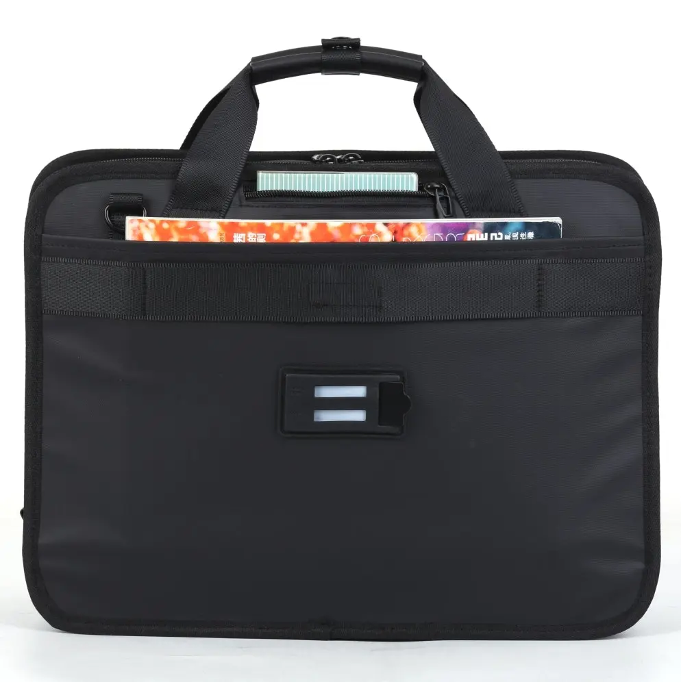 Swisswin Swiss Water-Resistant 15.6" Laptop Bag Business Travel Briefcase Black SW08961