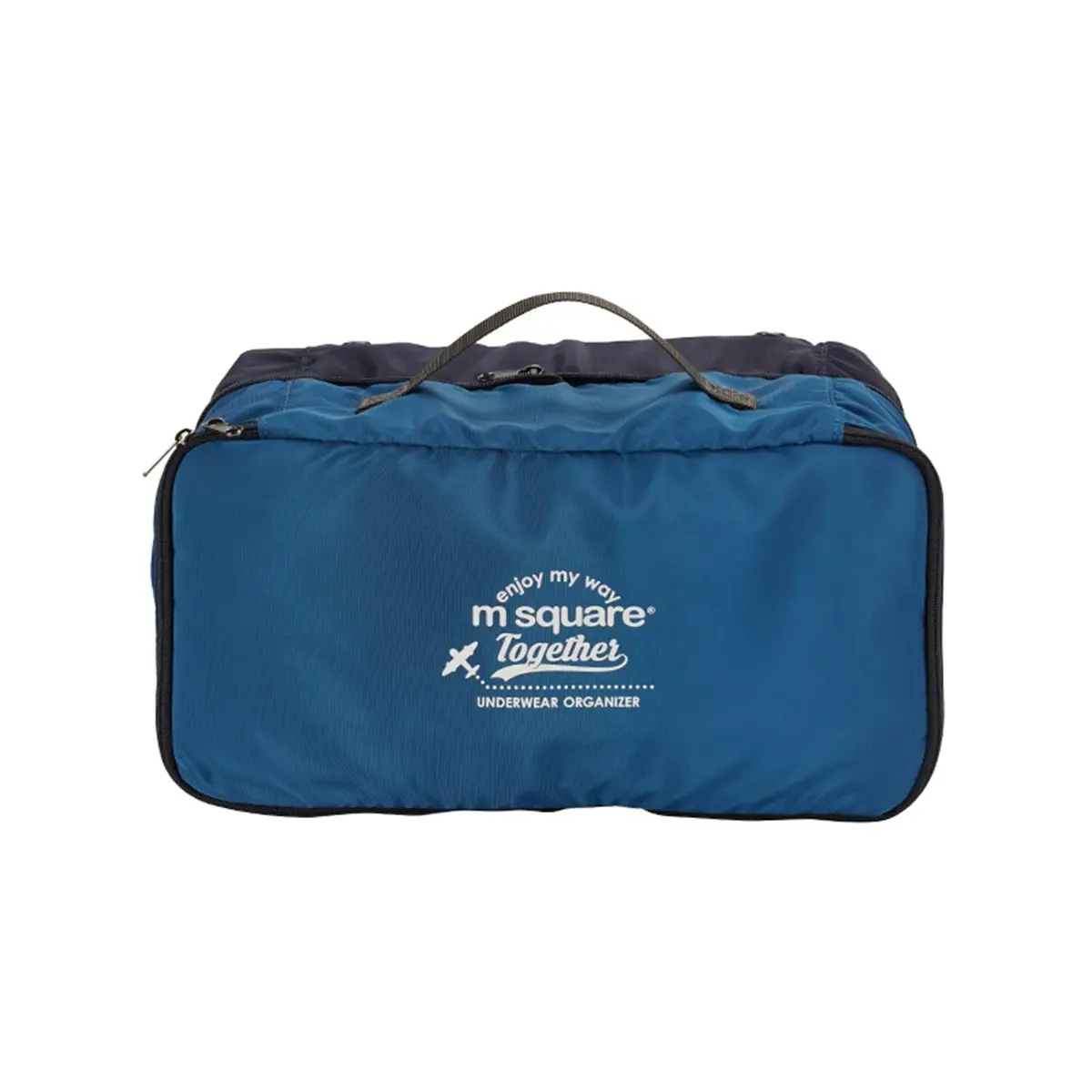 M Square Travelgear Double Layer Underwear Storage Bag Blue