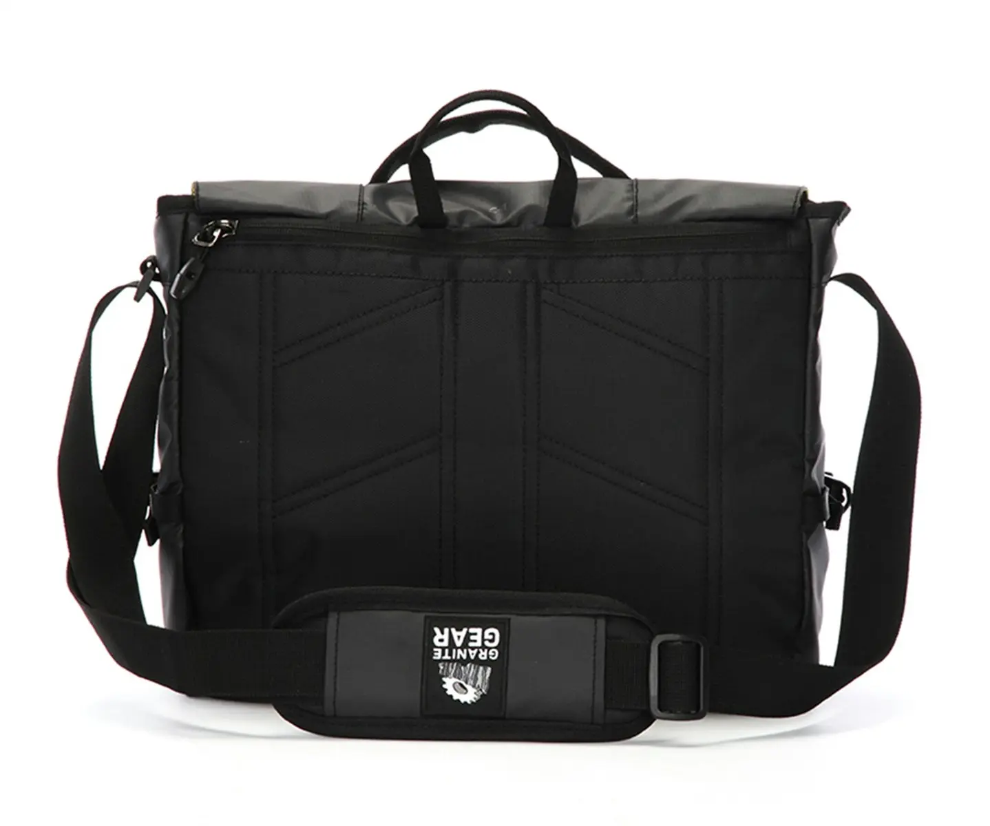 Granite Gear Water-Resistant Satchel Travel Messenger Bag Daily iPad shoulder Bag G7063-1 Black