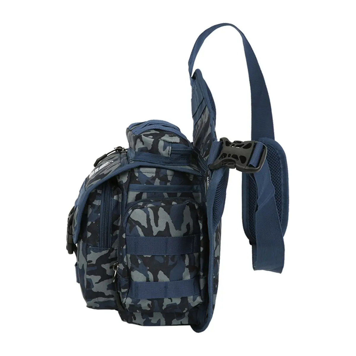 Granite Gear Waterproof Funny Bag Travel Bum Bag Camping Hiking Cross Shoulder Bag G7556 Camouflage Blue