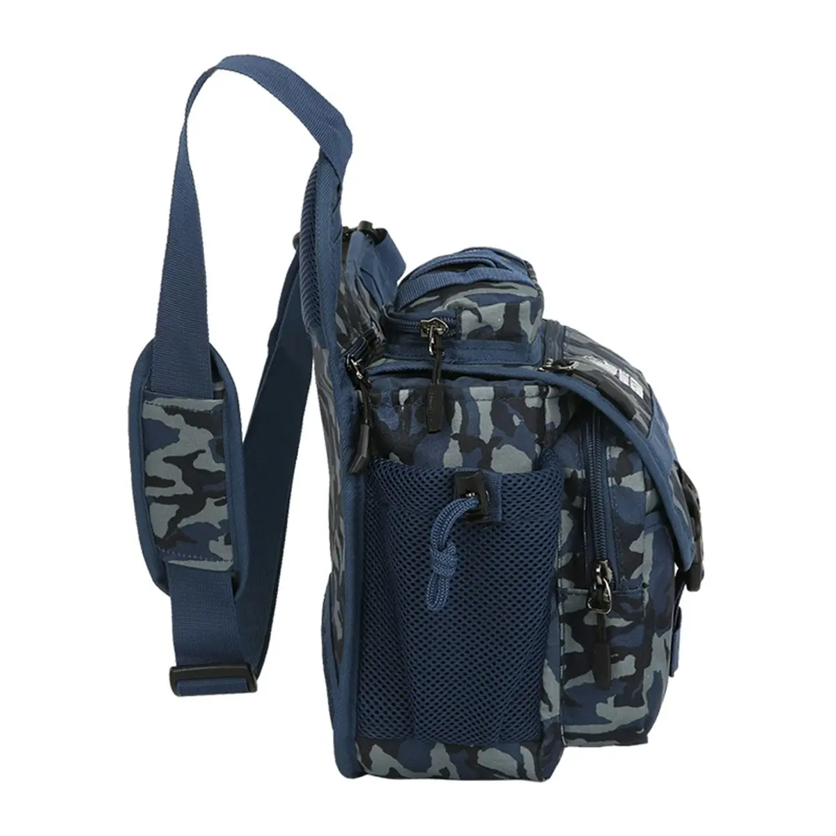 Granite Gear Waterproof Funny Bag Travel Bum Bag Camping Hiking Cross Shoulder Bag G7556 Camouflage Blue