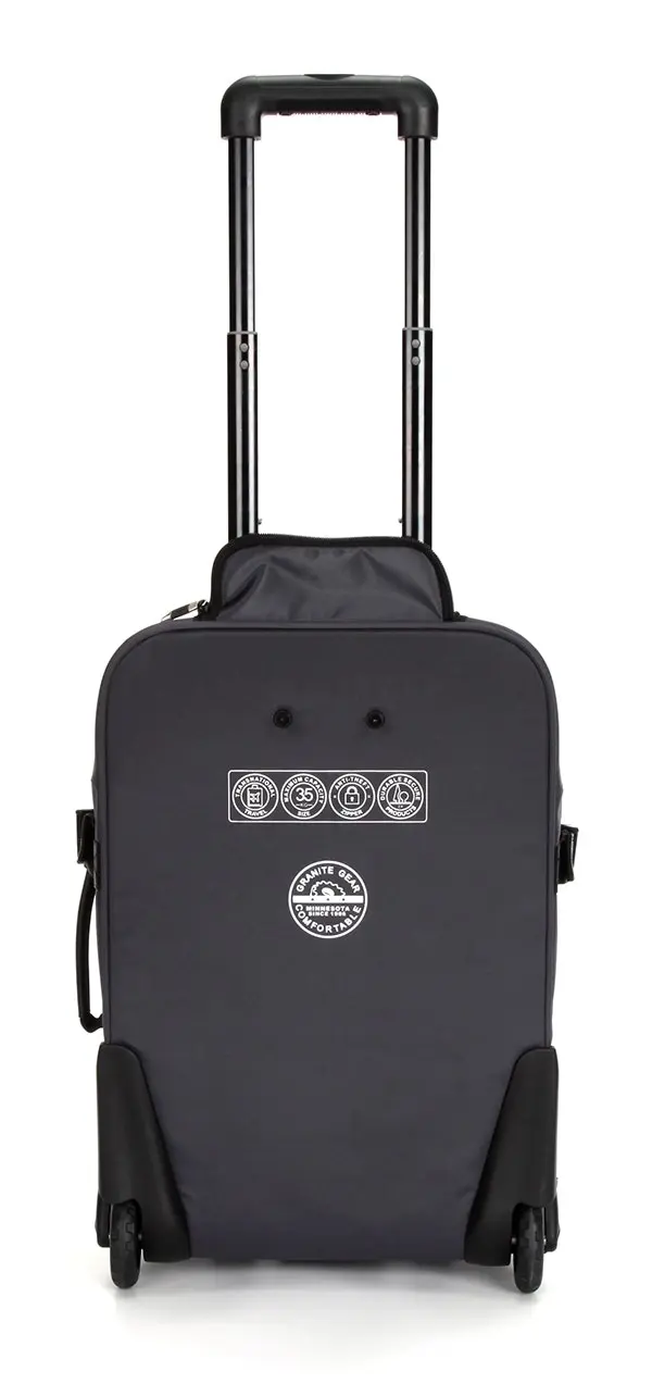 Granite Gear Luggage Wheeled Duffle Lightweight With Wheel SofeCase Carry On Travel Suitcase G8500A