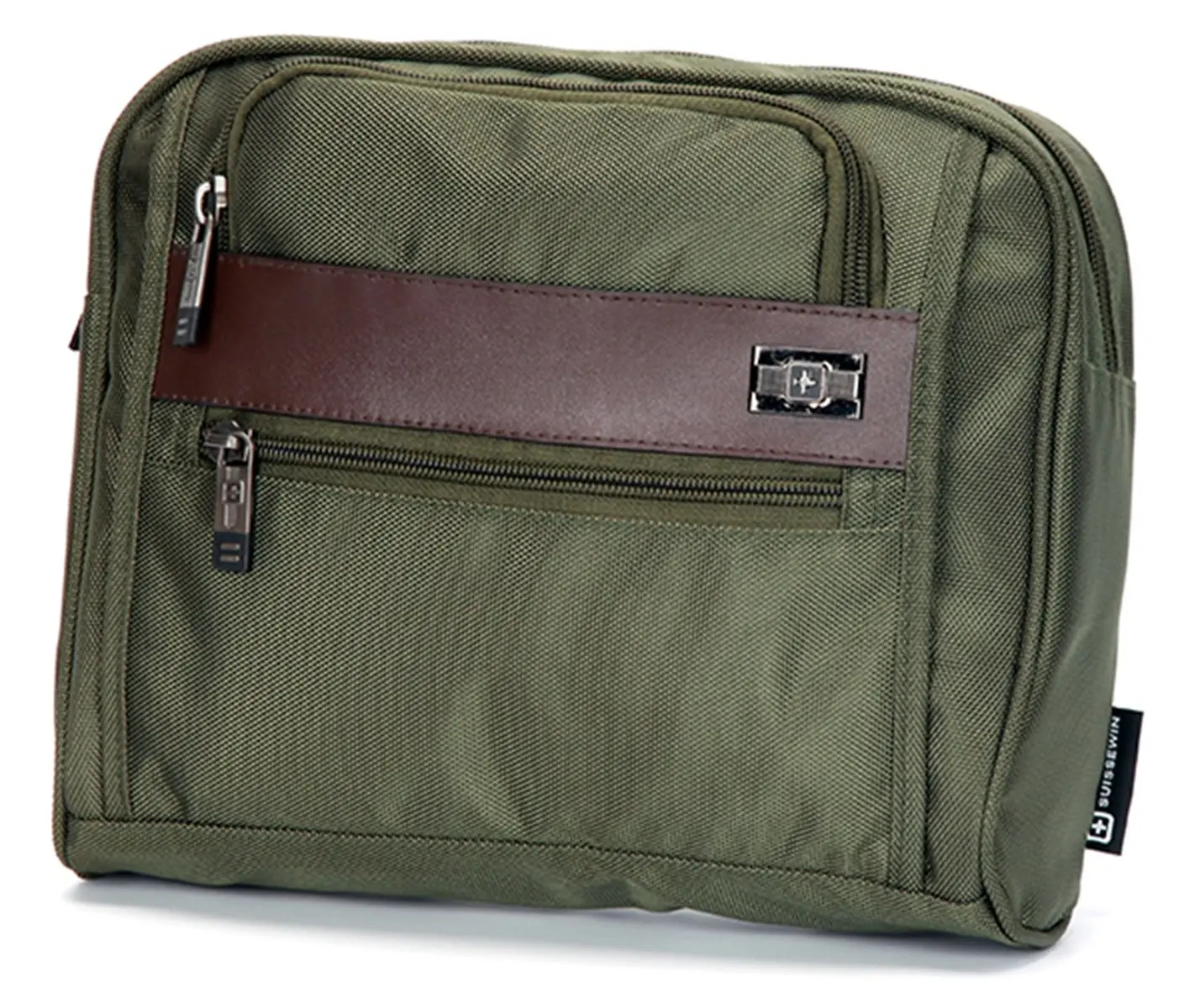 Suissewin Swiss Water-Resistant Messenger Chest Bag Cross Shoulder Travel Bag Satchels SN5001 Green