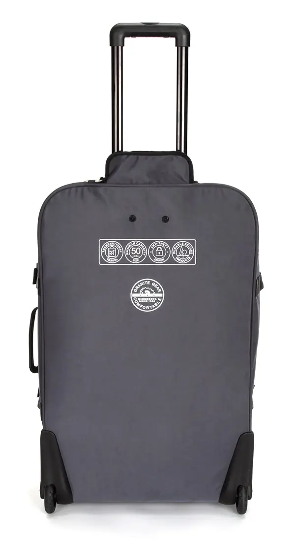 Granite Gear Luggage Wheeled Duffle Lightweight With Wheel SofeCase Check In Large Travel Suitcase G8500C