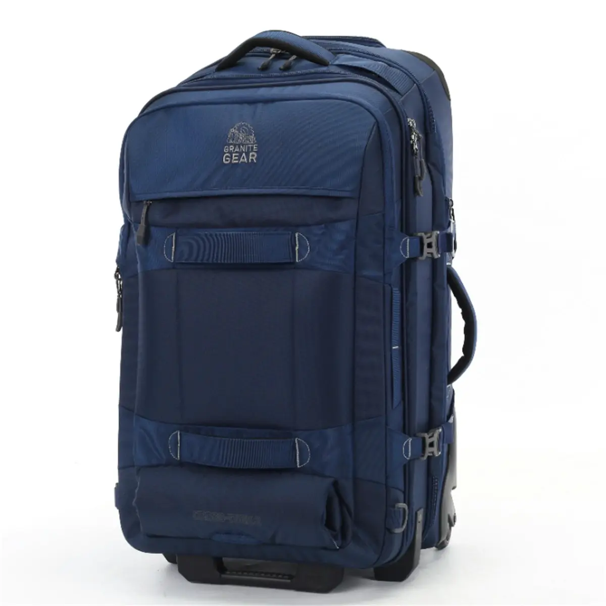 Granite Gear Wheeled Duffle With Waist Strap Suitcase Luggage Tote Check In Sofecase G2226 Blue