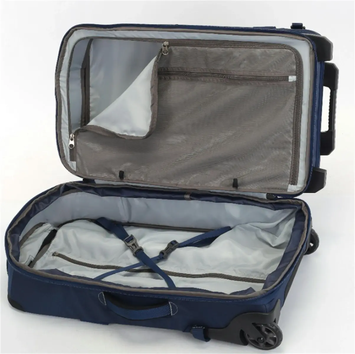 Granite Gear Wheeled Duffle With Waist Strap Suitcase Luggage Tote Check In Sofecase G2226 Blue