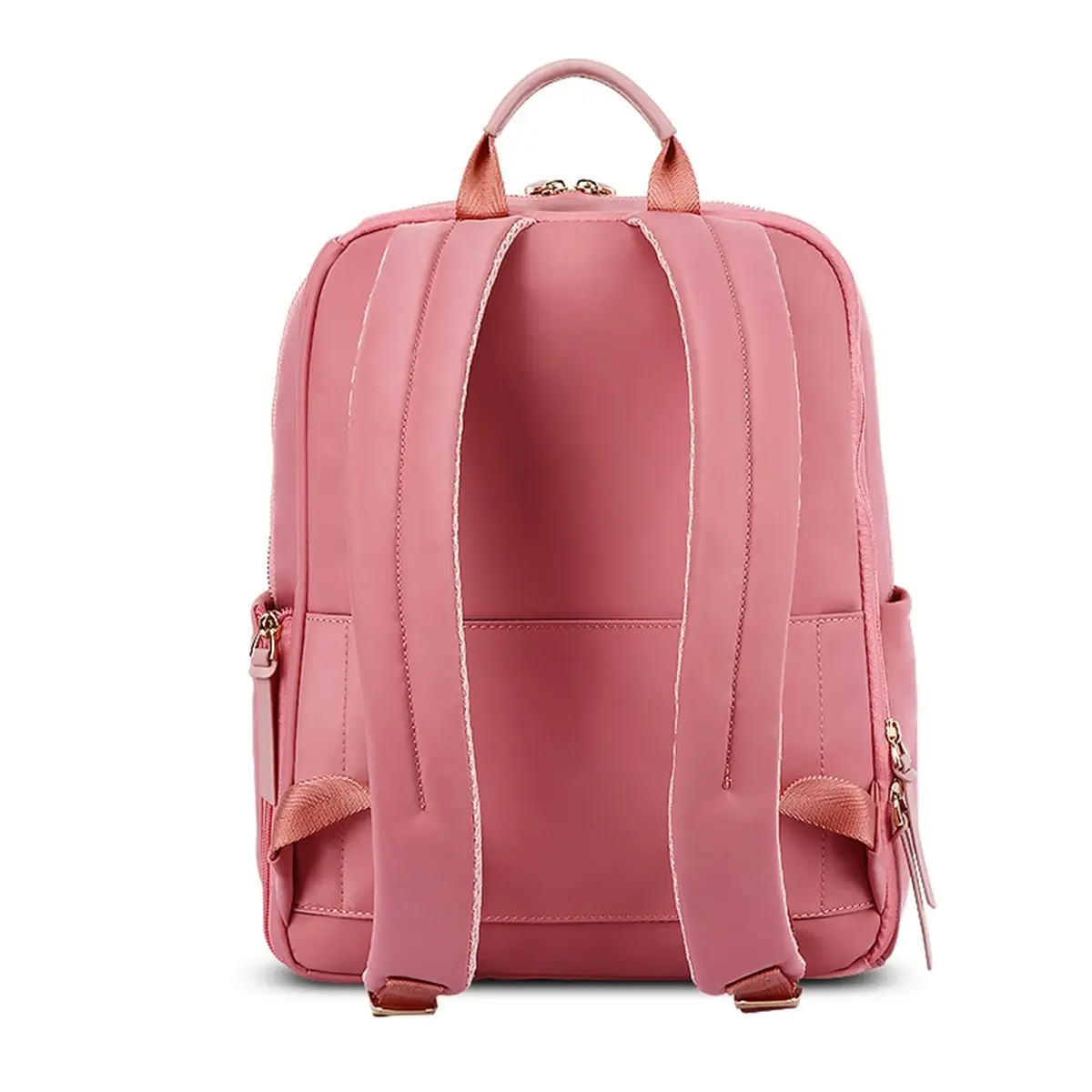 Bopai Luxury Style Waterproof Daypack Women's Business Backpack Travel Shoulder Bag B1316 Pink 14" Laptop