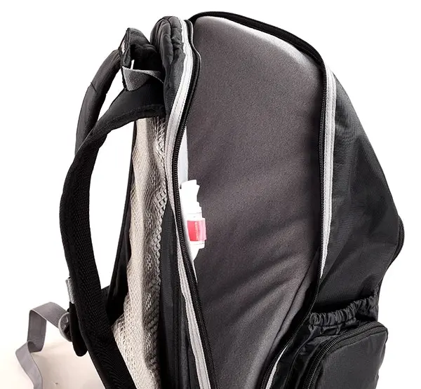 Swisswin Swiss Water-Resistant 15.6" Laptop Backpack School Backpack Travel Shoulder Bag SW9176 Black