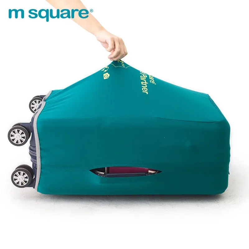 M Square 24" Protective Suitcase Cover Blue