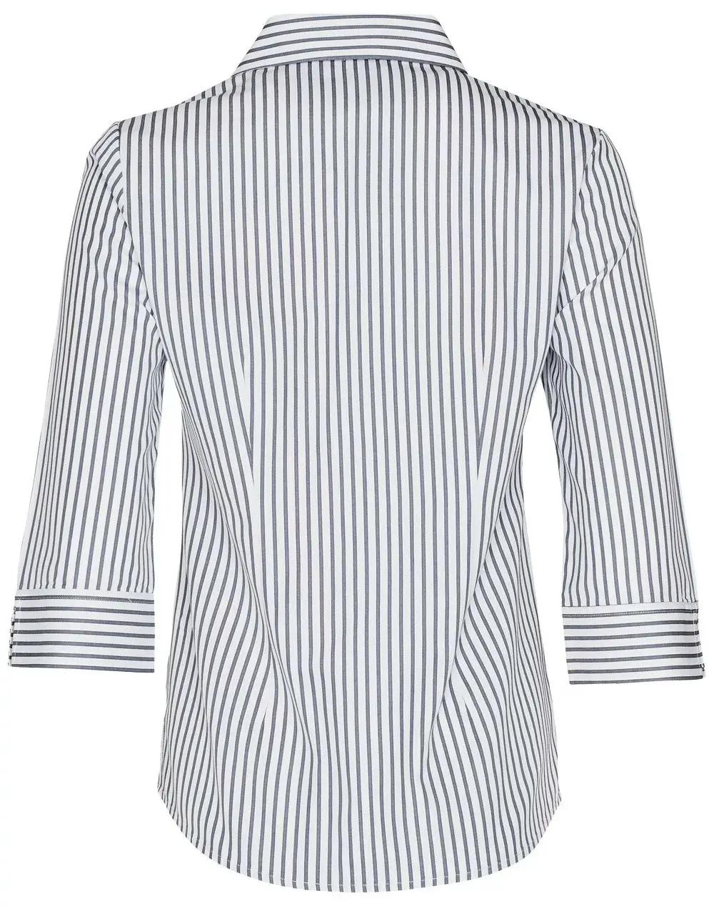 Women’s Executive Sateen Stripe 3/4 Sleeve Shirt