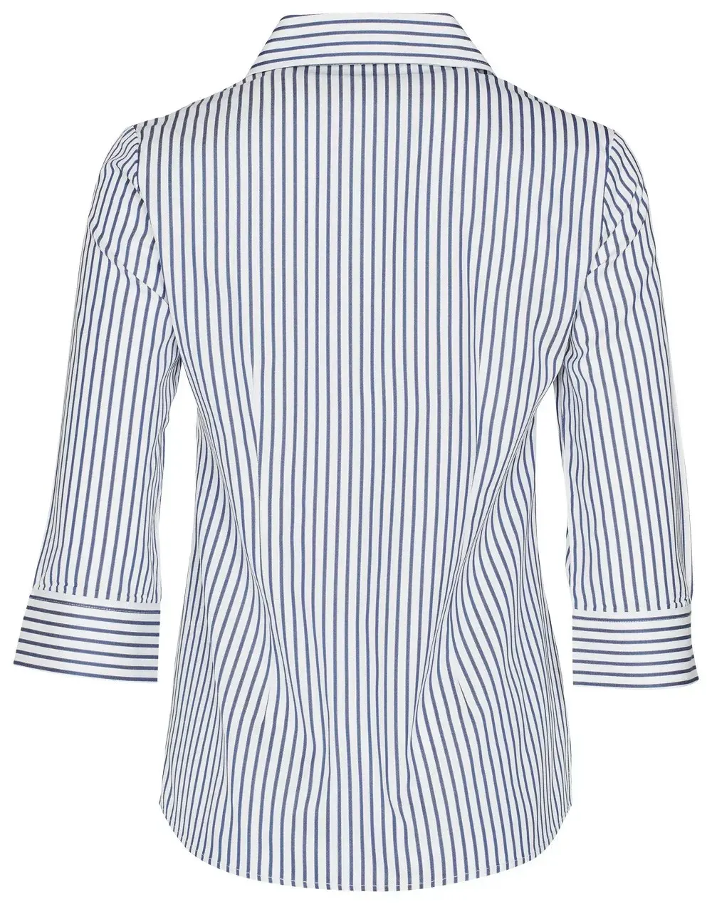 Women’s Executive Sateen Stripe 3/4 Sleeve Shirt