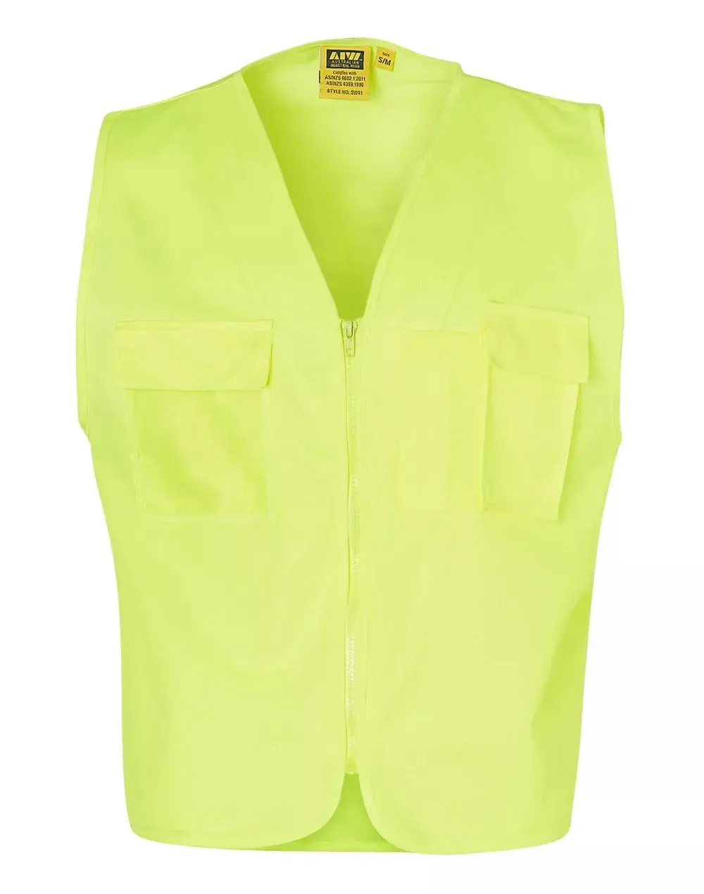 Hi-Vis SAFETY VEST with ID POCKET