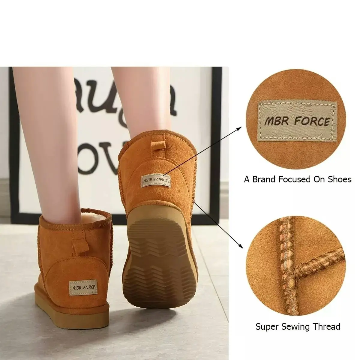 Winter Soft Ankle Boots for Women