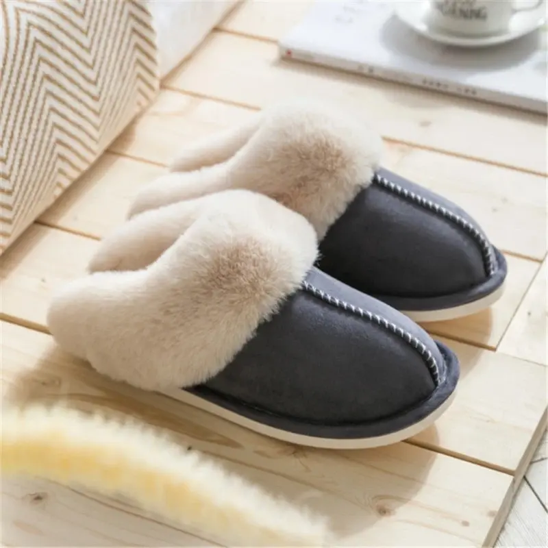 Women's Indoor plush slippers