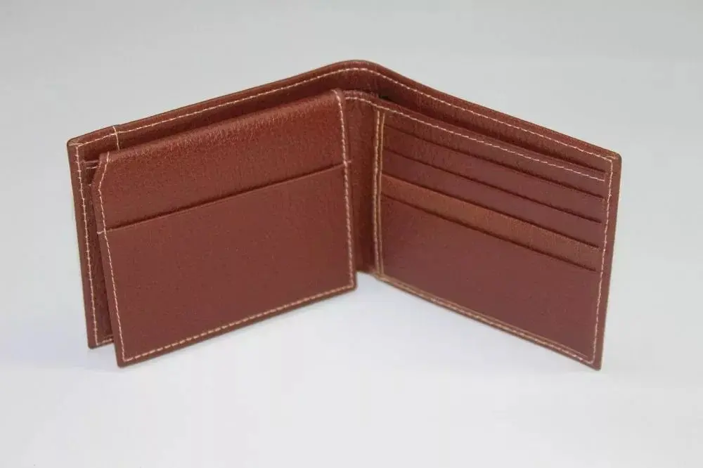 AU Fashion Lined Wallet-Brown