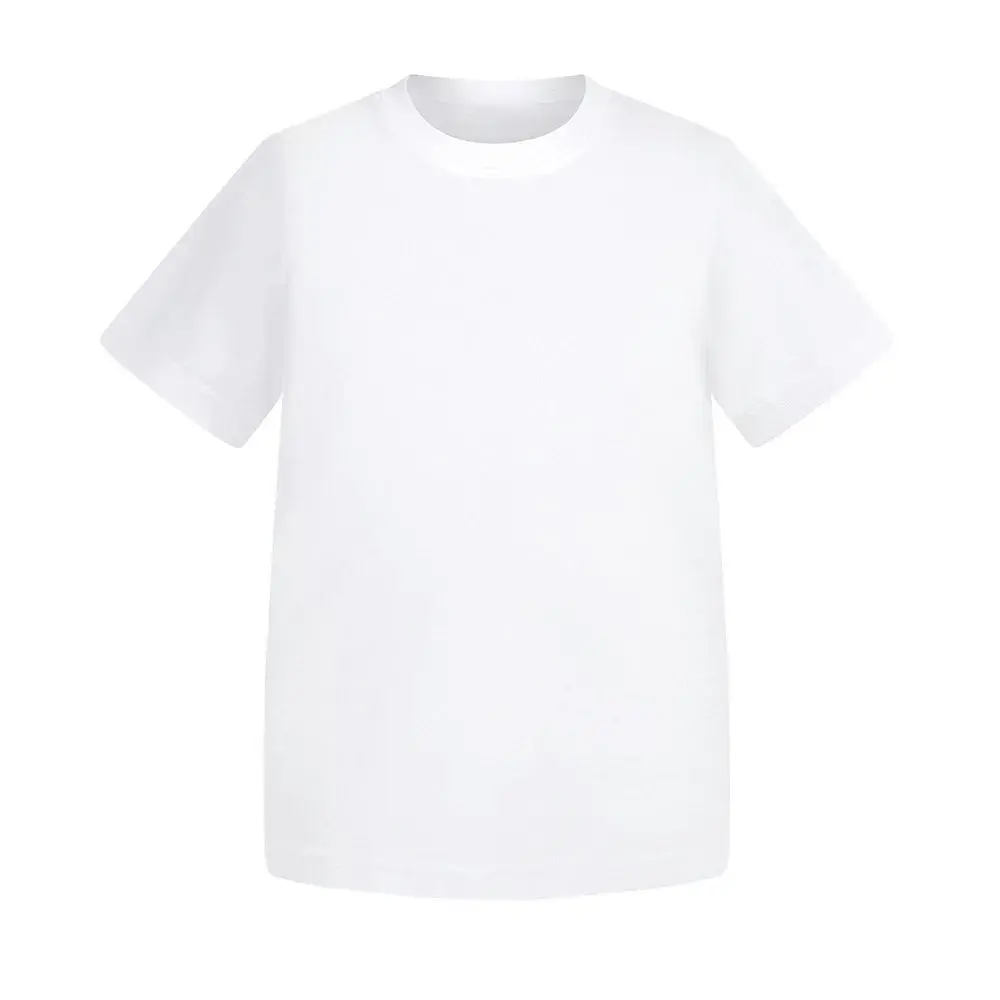 Kids Cotton Crew Neck T-Shirt