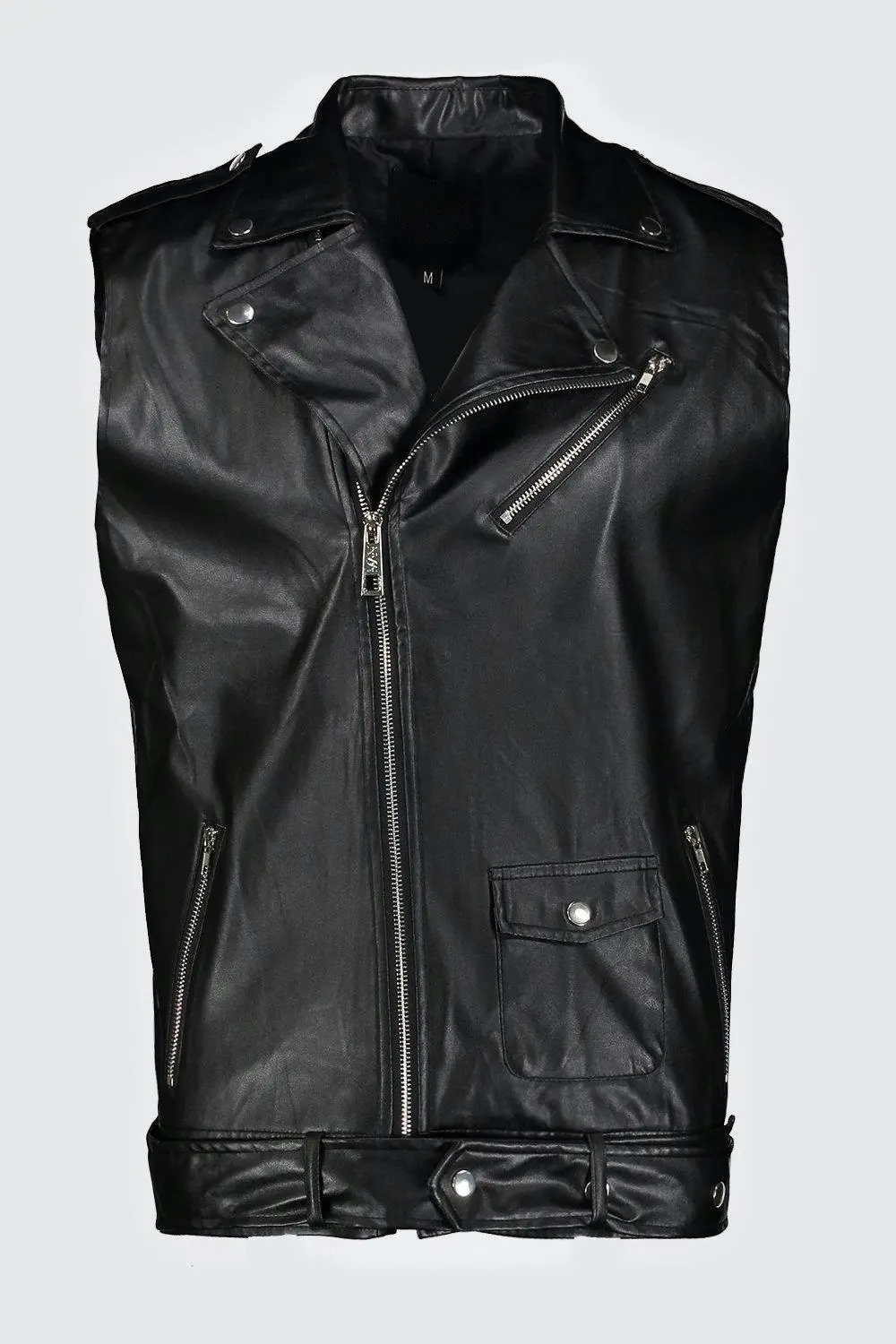 Classic Moto Leather Vest