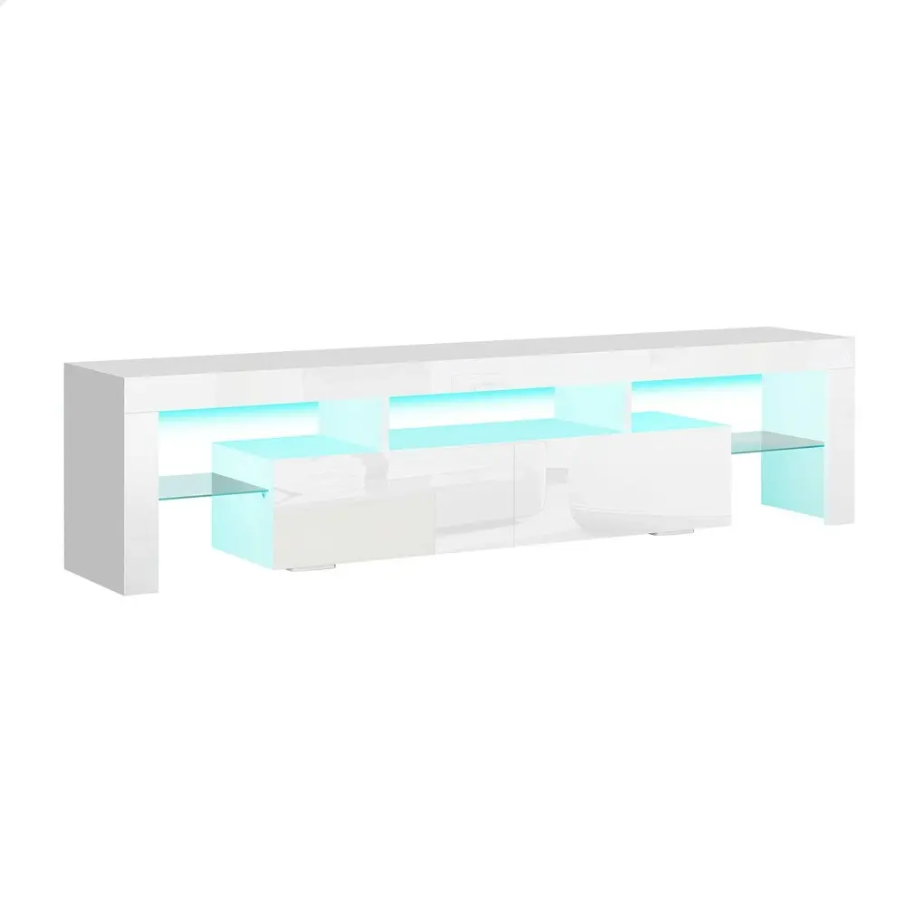 Alfordson Entertainment Unit 160cm LED White