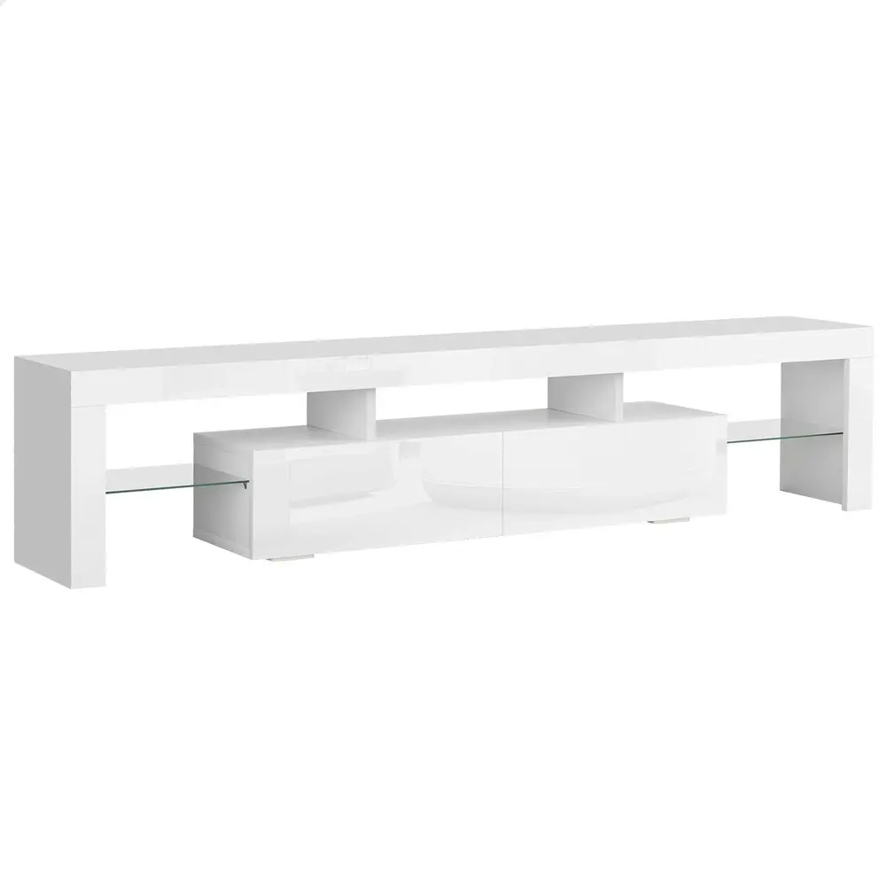 Alfordson Entertainment Unit 180cm LED White