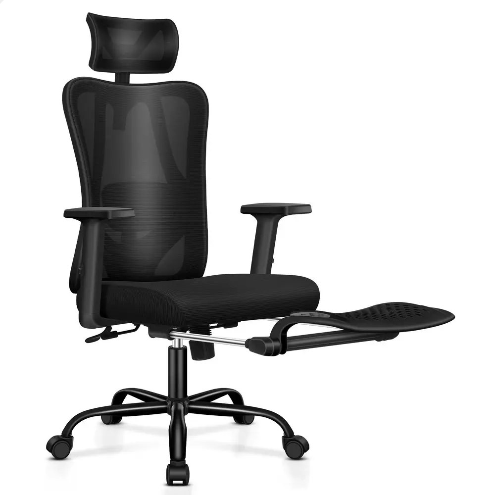 Alfordson Ergonomic Executive Mesh Office Chair All Black