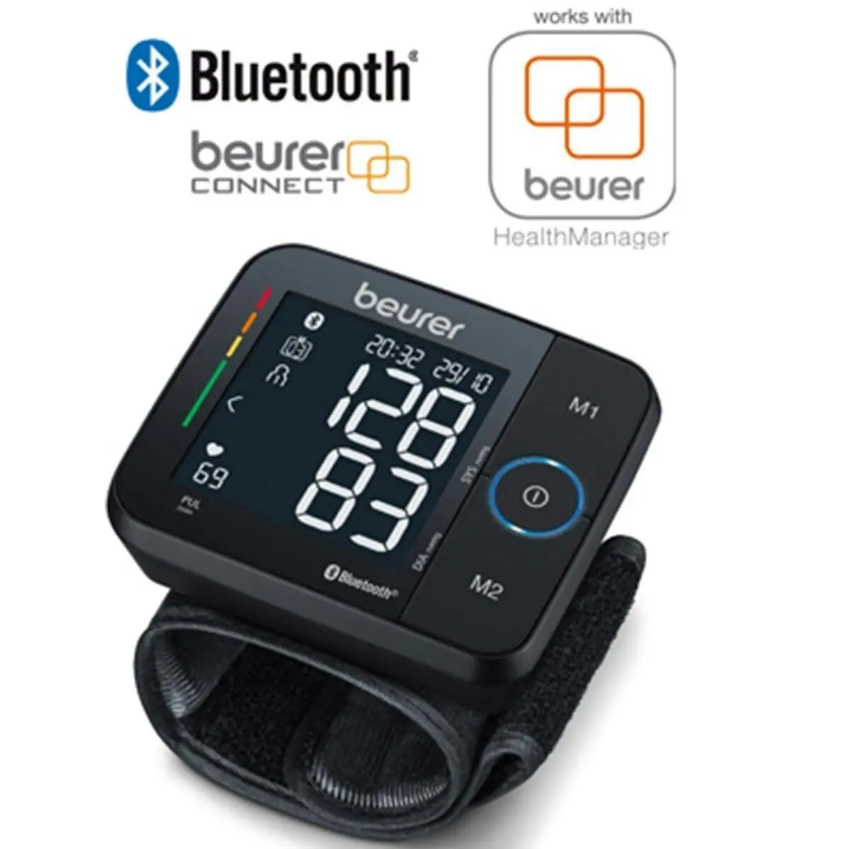 Beurer Bluetooth Wrist Blood Pressure Monitor