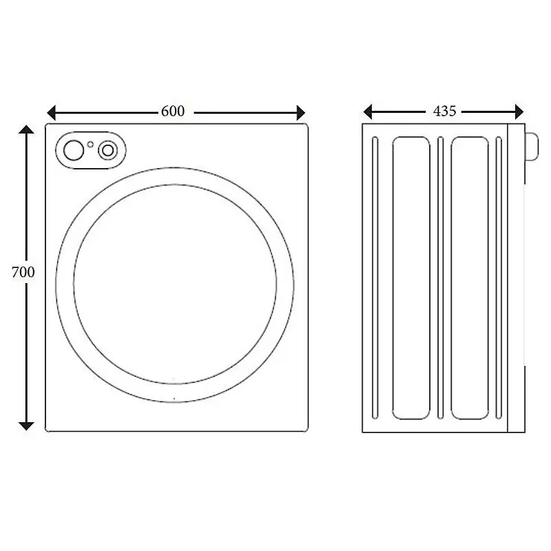 Omega 4.5kg Vented Dryer