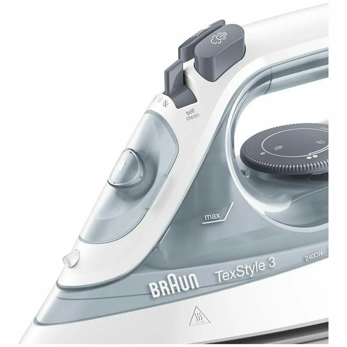 Braun TexStyle 3 Steam Iron Grey