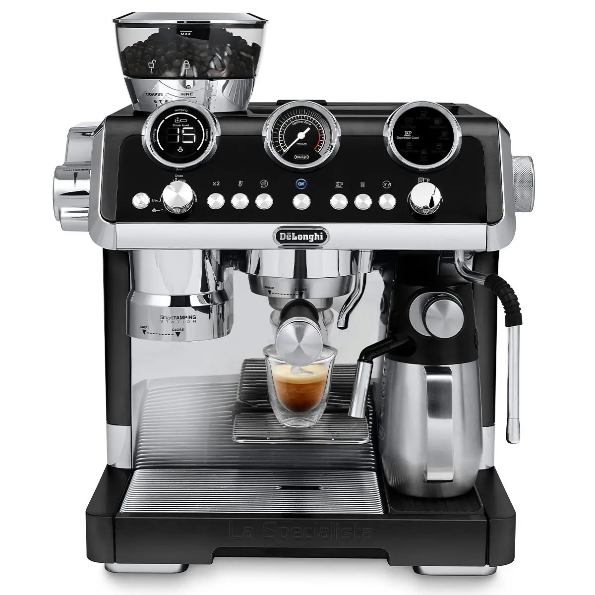 De'Longhi La Specialista Maestro Manual Coffee Machine with Cold Brew Black