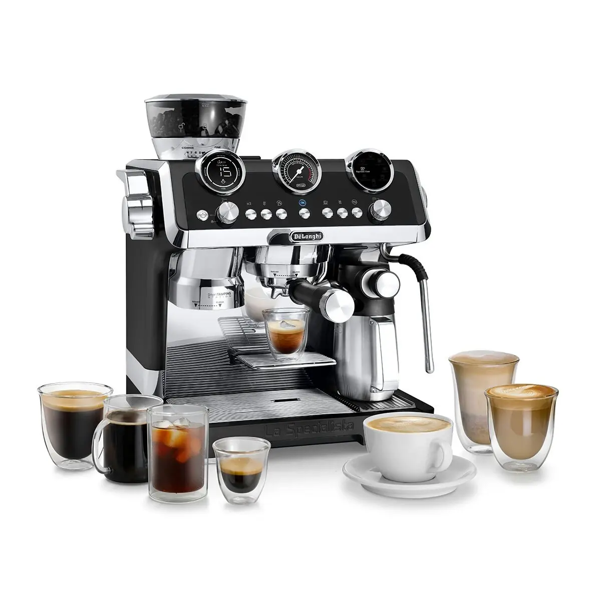 De'Longhi La Specialista Maestro Manual Coffee Machine with Cold Brew Black