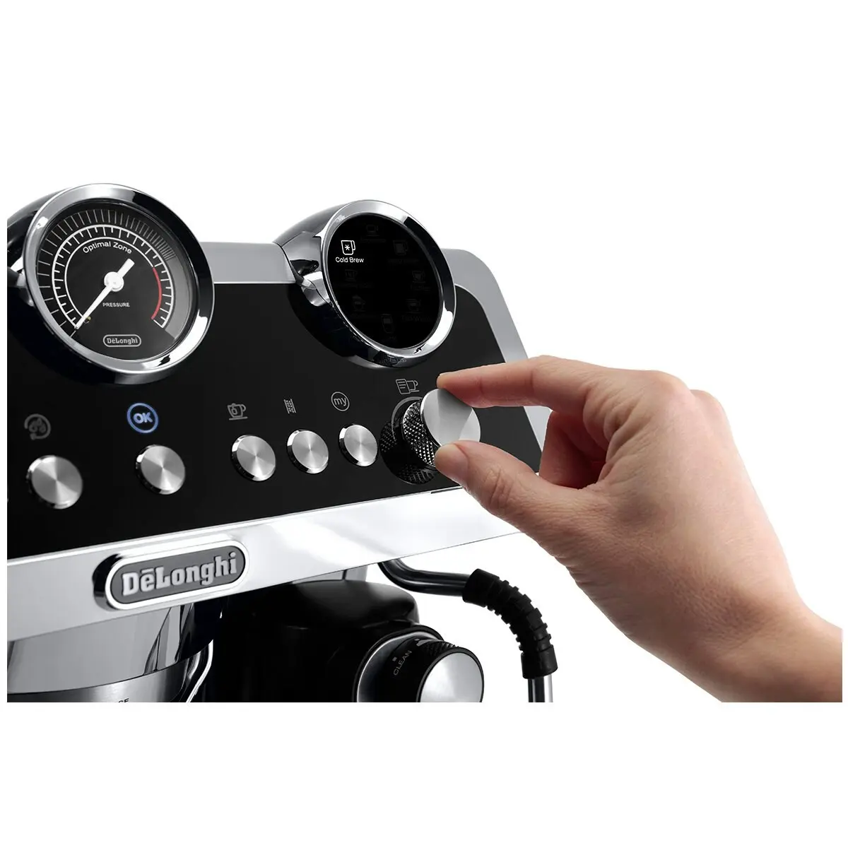 De'Longhi La Specialista Maestro Manual Coffee Machine with Cold Brew Black