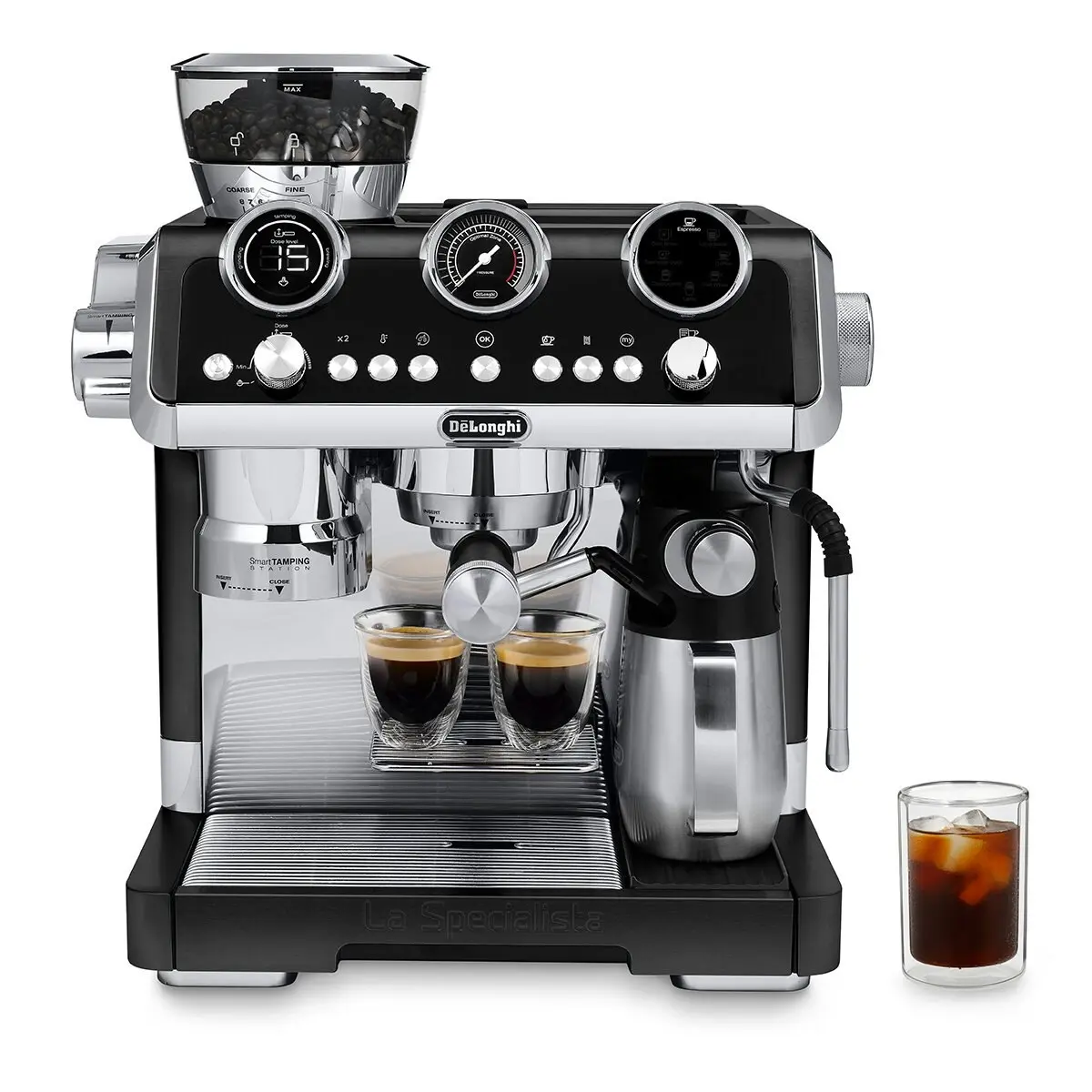 De'Longhi La Specialista Maestro Manual Coffee Machine with Cold Brew Black