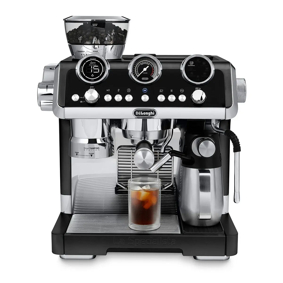 De'Longhi La Specialista Maestro Manual Coffee Machine with Cold Brew Black