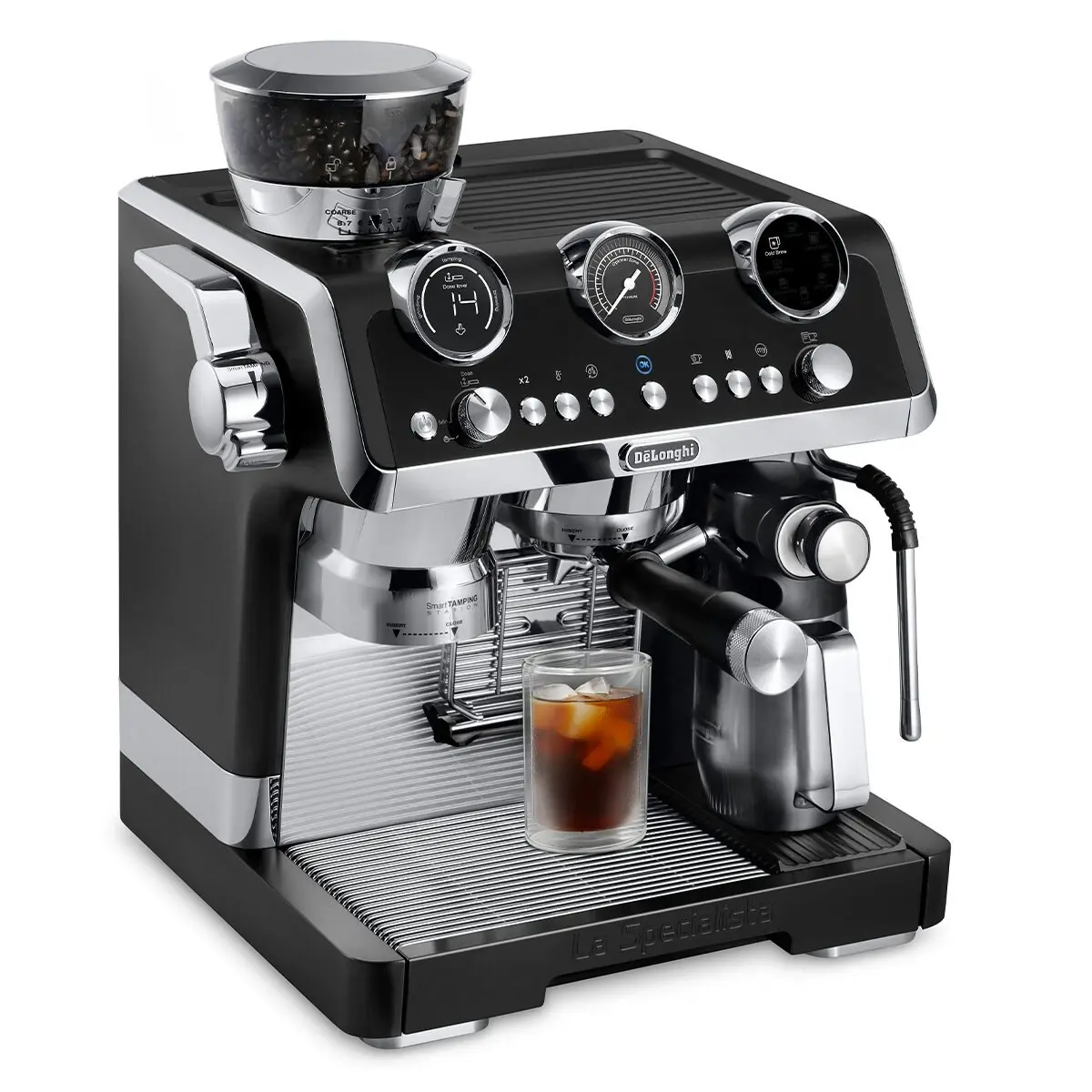 De'Longhi La Specialista Maestro Manual Coffee Machine with Cold Brew Black