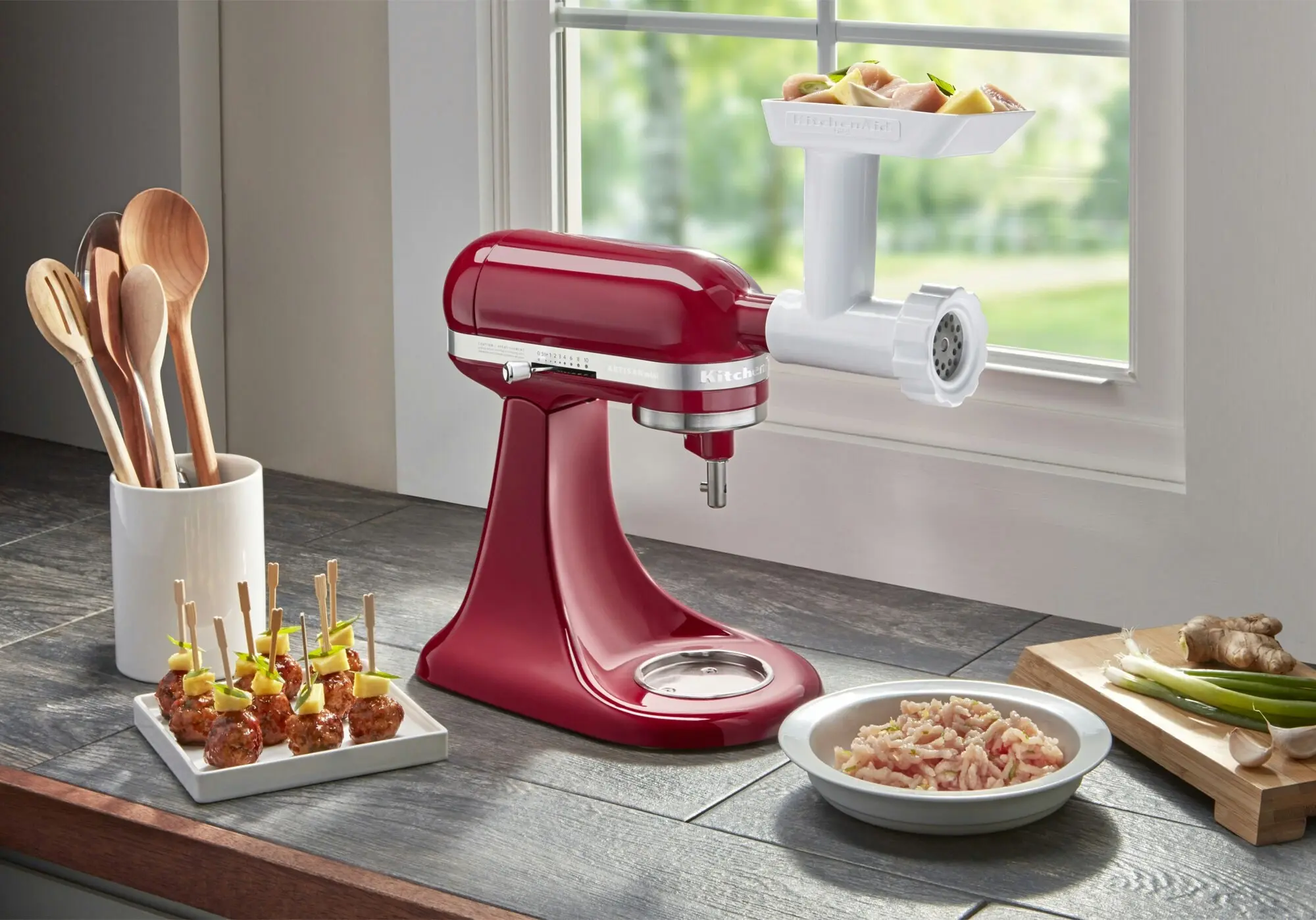 KitchenAid Mini Stand Mixer Empire Red