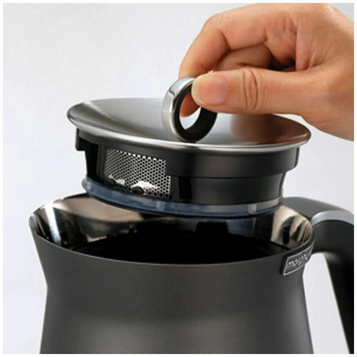 Morphy Richards Aspect Kettle Titanium Black