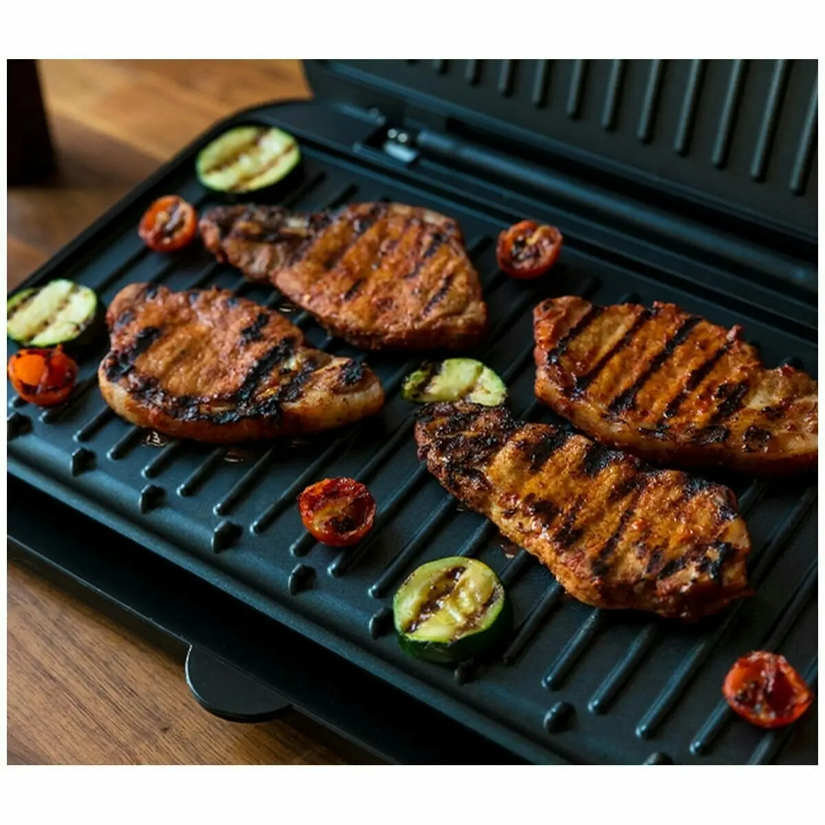 George Foreman Large Fit Grill with Grill Sponge