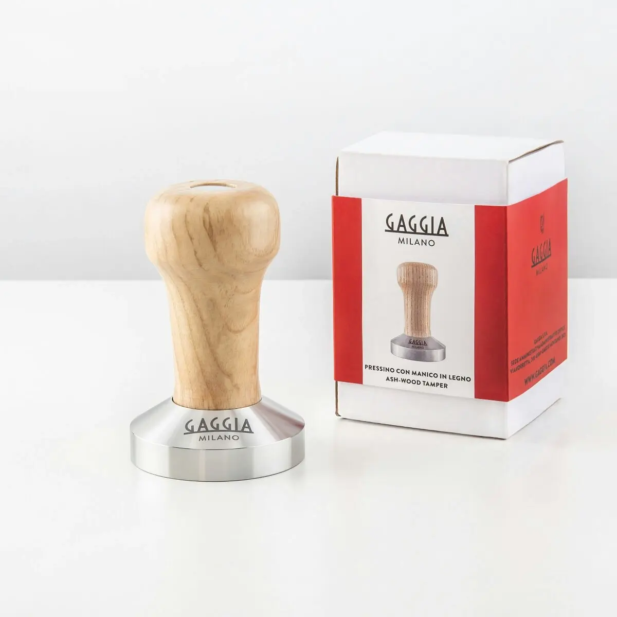 Gaggia Tamper Ash Wood