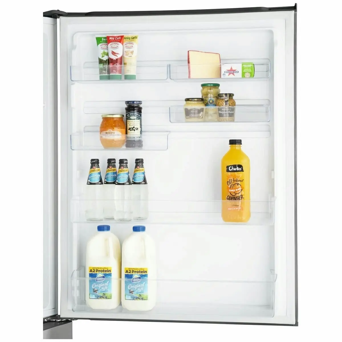 Kelvinator 496L Bottom Mount Frost Free Fridge Silver