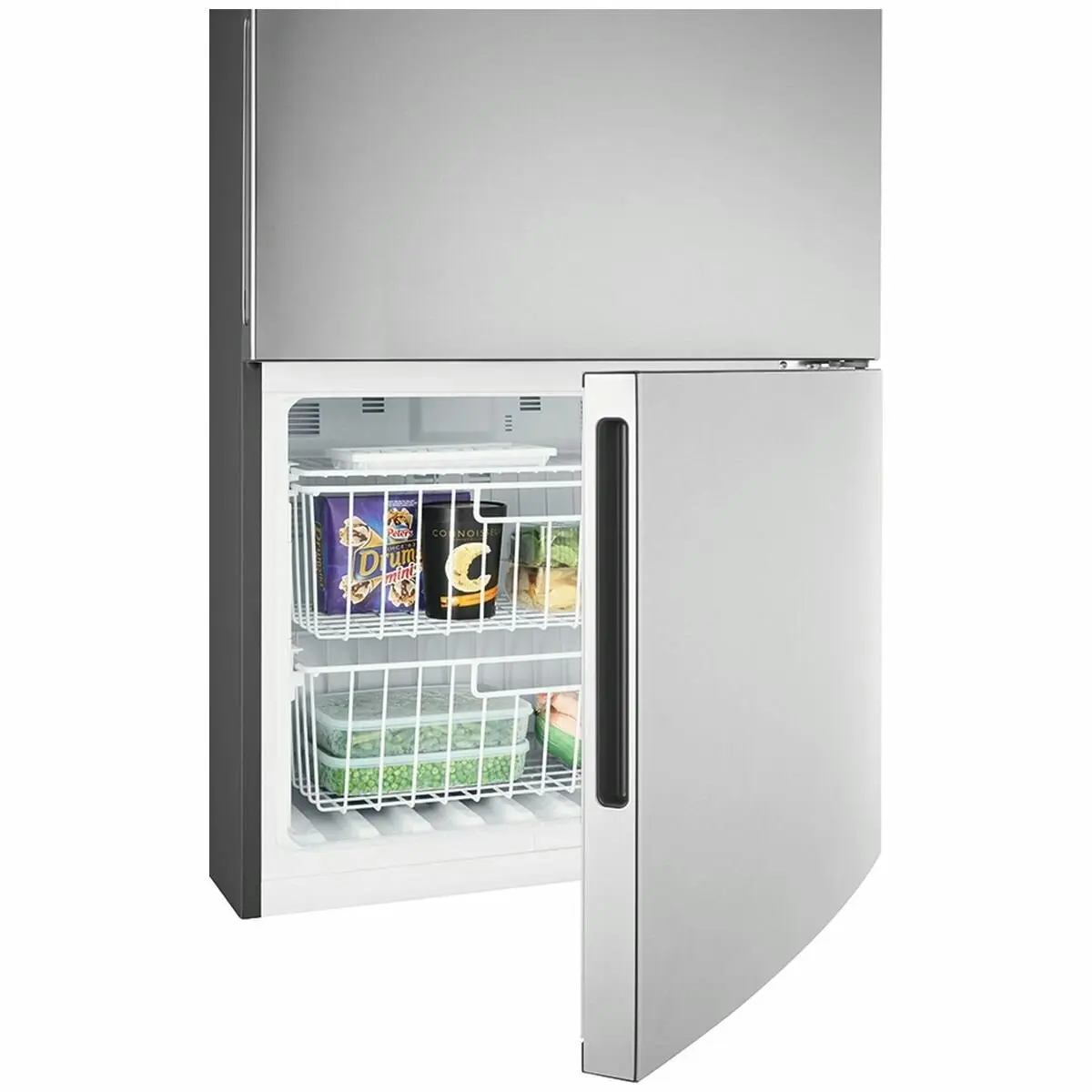 Kelvinator 496L Bottom Mount Frost Free Fridge Silver